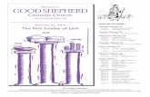 GOOD SHEPHERD files/bullitens/02222015.pdf · Write your name on a plank. And the people of Good Shepherd will build an ark as a covenant with God. ... Cards to the Homebound Or Lonely