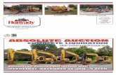 ABSOLUTE AUCTION - hunyady.comhunyady.com/auctions/pdf/SINGLEPG_DC-VENTURE_11X25.pdf · ABSOLUTE AUCTION NO MINIMUMS • NO RESERVES HYDRAULIC EXCAVATORS AND ATTACHMENTS ... 1998