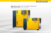 Rotary Screw Compressors SK Series - PSL Total Air Screw Compressors SK Series With the world-renowned SIGMA PROFILE.  2 3 Image: SK 22 Quiet, dependable performance More …