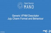 Juju Charm Format and Behaviour Generic VFNM …16)000047_Generic_VNFM...Juju Charm Format and Behaviour. OpenVIM OpenStack Resource Orchestrator RIFT.io Service ... 4G-5G OpenAirInterface