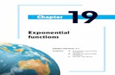 Exponential functions - haesemathematics.com · B GRAPHS OF EXPONENTIAL FUNCTIONS Example 1 Self Tutor A EVALUATING EXPONENTIAL FUNCTIONS y 1 1-3 -2 -1 2 3 2 4 6 8 y=2x x