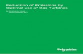 Reduction of Emissions by Optimal use of Gas Turbines · Reduction of Emissions by ... of.which.can.be.detrimental.to.system.stability. ... Optimal use of Gas Turbines Reduction of