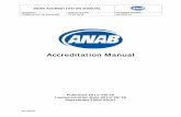 MA 6000.03 ANAB Accreditation Manual - Elsmar Accreditation Manual.pdf · Article 19 Approval and Revision of Accreditation ... – In addition to this ANAB Accreditation Manual and