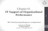 IT Support of Organizational Performance - sabraz · IT Support of Organizational Performance ... Use hub-like supply chain with ... •Nokia makes and sells cell phones