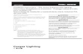 Installation Instructions – FHL Series Industrial LED ... Instructions – FHL Series Industrial LED Lighting ... Éclairage industriel à DEL ... Electrical Preventive Maintenance