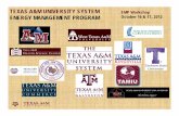 TEXAS A&M UNIVERSITY SYSTEM EMP Workshop … · Aerco Benchmark 3.0 Condensing Boilers. Chiller capacity (tons) ‐3,650 tons Boiler capacity (mmbtu) ‐27,000 mbh Percent of total