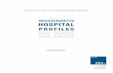MASSACHUSETTS HOSPITAL - chiamass.gov · Massachusetts Hospital Profiles 214 1 About this brief This brief presents an overview of the Massachusetts hospital industry, using metrics