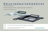 Documentation - telephone ip sip linksys siemens cisco ...telephone.ip.sip.aliopolis.com/.../User_Manual_OpenStage_20_SIP.pdf · The OpenStage 20 E/20/20 G user interface ... operating