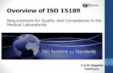 Overview of ISO 15189 - Society for Quality in Healthcare in …sqhn.org/.../2013/10/Wim-Medic-West-Africa-ISO-15189.pdf · 2013-10-30 · History of ISO 15189 •It has its origins