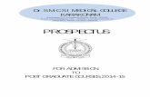 PROSPECTUS - eenadupratibha.net V2 Folders//10691...3 Office Bearers 1. Rt.Rev.A. Dharmaraj Rasalam : Bishop South Kerala Diocese CSI & Chairman Dr.S.M.C.S.I. Medical College & Hospital