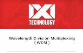 Wavelength Division Multiplexing ( WDM ) · I /O Fiber Converter WDM SYSTEM Optical Line Fiber Protection Splitter I /O Fiber Con-verters ... 1553 Device Ethernet 1Gb Device Audio