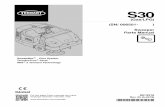 (Gas/LPG) (SN/ 006501- ) Sweeper Parts Manual Plus System TennantTrueR Parts IRISR a Tennant Technology S30 *9013316* 9013316 Rev. 04 (4-2017) Global (Gas/LPG) (SN/ 006501- ) Sweeper