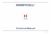 H Manual - Metric - Fiberglass Supply · 2000-07-05 · GENERAL INFORMATION DIVINYCELL H H Manual - 11.99 - 3 Divinycell H the ultimate core for sandwich construction Divinycell H