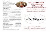 St. Patrick Catholic Churchstpatrickchurches.org/site/images/Bulletine/2018/January_7_2018...Servers: Emma Gustin, Brianna Yockey, Conner Hoelting ... We are also collecting baby things,