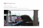 Polycom HDX Series - uk€¦ · Polycom® HDX® Series High definition room and personal telepresence solutions. ... multimedia files and more, ... more immersive collaboration and
