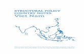 STRUCTURAL POLICY COUNTRY NOTES Viet Nam - OECD Nam.pdf · COUNTRY NOTES STRUCTURAL POLICY Viet Nam This Country Note is an extract from the Economic Outlook for Southeast Asia, China
