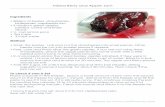 Mixed Berry and Apple Jam - craftnhome.com€¦Mixed Berry and Apple Jam Recipe by Ingredients • 500gm of berries -strawberries, blueberries, raspberries etc. • 3 medium green