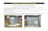 ROADWAY LIGHTING SYSTEMS (2545) · CHAPTER 14 ROADWAY LIGHTING 14-2 Service Cabinet Type L2 This is an equipment pad mounted service cabinet with power distribution blocks, 2 –