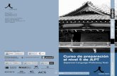 Curso de preparación al nivel 5 de JLPT - Casa Asia · Minna no Nihongo Shokyu 1 Honyaku. Bunpo Kaisetsu Supeingo Ban (Libro de traducción y notas gramaticales) ISBN: 4-88319-134-6