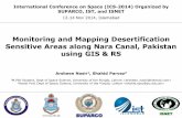 Monitoring and Mapping Desertification Sensitive Areas ...suparco.gov.pk/pages/presentations-pdf/day-2/session-1/13A-III/4.pdf · Desertification Desertification is the degradation