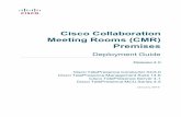 CiscoCollaboration MeetingRooms(CMR) Premises · CMR Premisesnetwork,thecallmustbeinterworkedbeforereachingtheTelePresenceConductor.Todo ... enterprise. 4 CiscoTMS 14.6 5 MCU 4.5