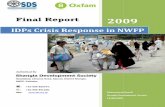 IDPs Crisis Response in NWFP - Global Hand: Home · 2013-12-11 · IDPs Crisis Response in NWFP 2009 Muhammad Qazafi ... The hot weather in the district Mardan, Charsada, Peshawar