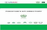 PAKISTAN’S EPI DIRECTORY - LMIS | Pakistan Logistics …v.lmis.gov.pk/docs/epi_directory.pdf · 2017-09-26 · Pakistan EPI Directory 2013-14 Page i ... DCD District Council Dispensary