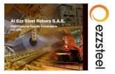 Al E St l R b S A EAl Ezz Steel Rebars S.A.E. pr.pdf · Al E St l R b S A EAl Ezz Steel Rebars S.A.E. ... Cost BreakdownCost ... 90 per cent DRI for local meltshop use is supplied