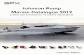 Johnson Pump Marine Catalogue 2012 - … · Johnson Pump Marine Catalogue 2012 ... Description Capacity Pressure Cut Off Fuze Size Connection ... 10-24604-104 Aqua Jet WPS 2.4, ...