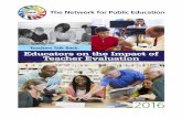 Teachers Talk Back: Educators on the Impact of … Talk Back: Educators on the Impact of Teacher Evaluation Table of Contents Changes to Teacher Evaluation Overview ..... 1