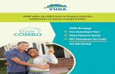VHDA oﬀ ers the ONLY loans in Virginia with this ... · VHDA oﬀ ers the ONLY loans in Virginia with this combination of money-saving ... which loan combo is right for ... with