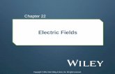 Chapter 22 · Chapter 22. Copyright © 2014 John Wiley & Sons, Inc. All rights reserved. 22-1. The Electric Field. ... © 2014 John Wiley & Sons, Inc. All rights reserved. 22-1.