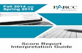 Score Report Interpretation Guide - Rhode Island · 2014 u2015 PARCC SCORE REPORT INTERPRETATION GUIDE iii Table of Contents ... The ELA/L PBA focused on writing effectively when