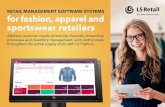 RETAIL MANAGEMENT SOFTWARE SYSTEMS for … ebooks, WP/FL: Fashion... · shop in your stores, online, ... transactions like payments by gift card, loyalty transactions, ... End-of-day