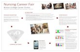 Nursing Career Fair - bc.edu Fair poster... ·  Nursing Career Fair Boston College Career Center Assessment – Rachel Greenberg, Peter Hunt; Presentation – Peter Hunt