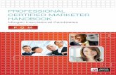 PROFESSIONAL CERTIFIED MARKETER … CERTIFIED MARKETER HANDBOOK ... American Marketing Association • PCM® Handbook • Page 2 of 19 ... Strategic Marketing ...
