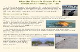 Myrtle Beach State Park Beachcombing Guide Parks Files/Myrtle Beach...Myrtle Beach State Park Beachcombing