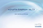 e@syFile Employer V6.7 - saipa.co.za · action once first letter has been issued. Notification centre ... ETI Rejection errors •Letters will be issued on e@syfile to provide reason