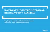 NAVIGATING INTERNATIONAL REGULATORY …rosslareeuroport.irishrail.ie/news_centre/ports_conference/G_IPC...NAVIGATING INTERNATIONAL REGULATORY WATERS Greg Haigh - Arup, Global Maritime