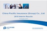 China Pacific Insurance (Group) Co., Ltd - CPIC · China Pacific Insurance (Group) Co., Ltd 2010 ... information purposes only and do not constitute or ... the Company’s current