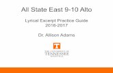 Lyrical Excerpt Practice Guide 2016-2017 Dr. Allison … Alto Lyrical Powerpoint.pdfedited by famous saxophonist Marcel Mule The excerpt you are preparing is from Etude #17. Because