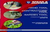 Your complete guide to tools that sell - Spear & Jackson Complete Cat 2012 LW.pdf · Your complete guide to tools that sell. 2 Contents HAND TOOLS ... er s • Used for ... 5414 Fluted