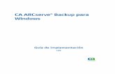 CA ARCserve® Backup para Windowsdocumentation.arcserve.com/Arcserve-Backup/Available/R16/ESP/... · Agente para Microsoft SharePoint Server de CA ARCserve® Backup para Windows Agente