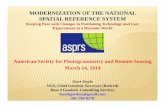 MODERNIZATION OF THE NATIONAL SPATIAL …giscenter.isu.edu/.../pdf/NationalSpatialReferenceSystemNSTS_March...MODERNIZATION OF THE NATIONAL SPATIAL REFERENCE SYSTEM ... EHt = 1.282