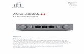 An Exacting Energiser - iFi Audio audio Pro iESL...An Exacting Energiser Part one. ... Traditional headphone amplifiers do not deliver either the EHT voltage or the ... This is equivalent