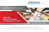 FACTS SOLUTIONS CAPABILITIES - Standex …€¢ Global geographic coverage through facilities in North America, Europe, and Asia • Comprehensive product portfolio that serves an