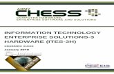 ENTERPRISE SOLUTIONS-3 HARDWARE (ITES-3H) · ITES-3H Ordering Guide 5 Software: Army customers are required to procure software through CHESS.To do so you must look at ELAs first,