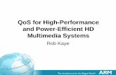 QoS for High-Performance and Power-Efficient HD … · QoS for High-Performance and Power-Efficient HD ... Average DMC Queue Depth 4 6 8 10 12 ion ... Verification and Performance