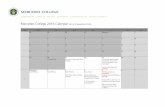 Mercedes College 2016 Calendar (As at 4 November 2016)mercedes.catholic.edu.au/uploads/files/2016 Calendar as... · 2016-11-07 · Mercedes College 2016 Calendar (As at 4 November