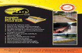 Portable Self Rising Flood Dam - Quick Dams Flyer.pdf · Portable Self Rising Flood Dam ... WATER-GATE SIZES Size Part # 6in x 30ft ... to control the water. EDWOSB Certified FEMA